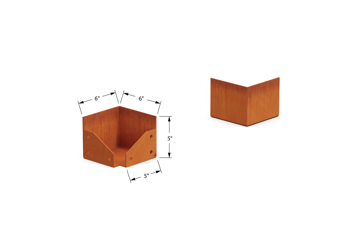 Corten Steel Corner Edging