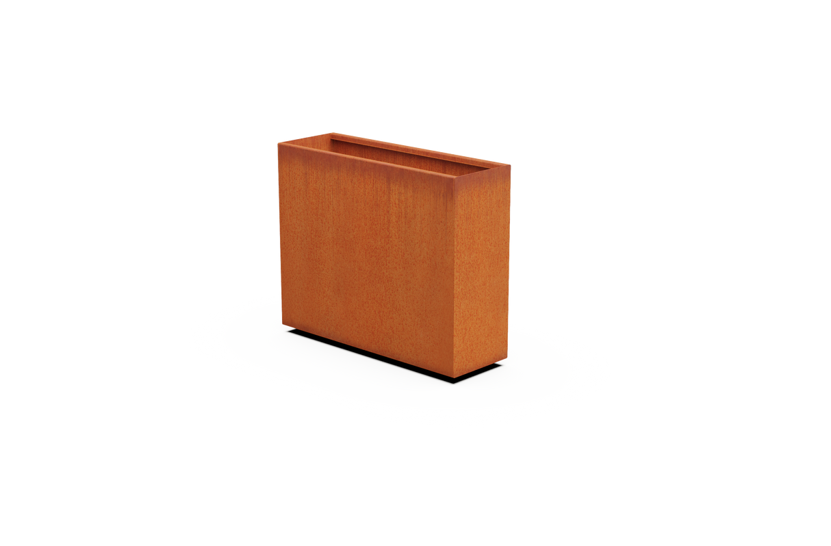 30% OFF Corten Steel Rectangular Planter – 36" x 12" x 30"