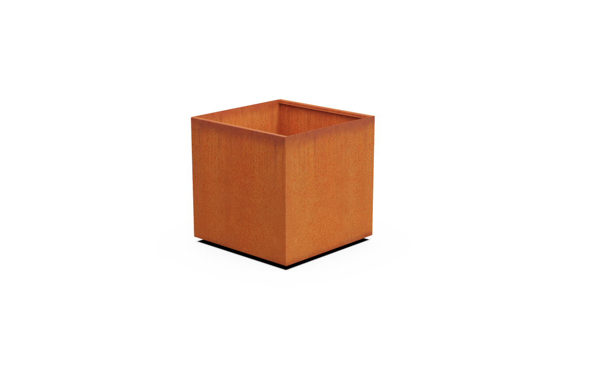 30% OFF Corten Steel Square & Cube Planter – 30" x 30" x 30"