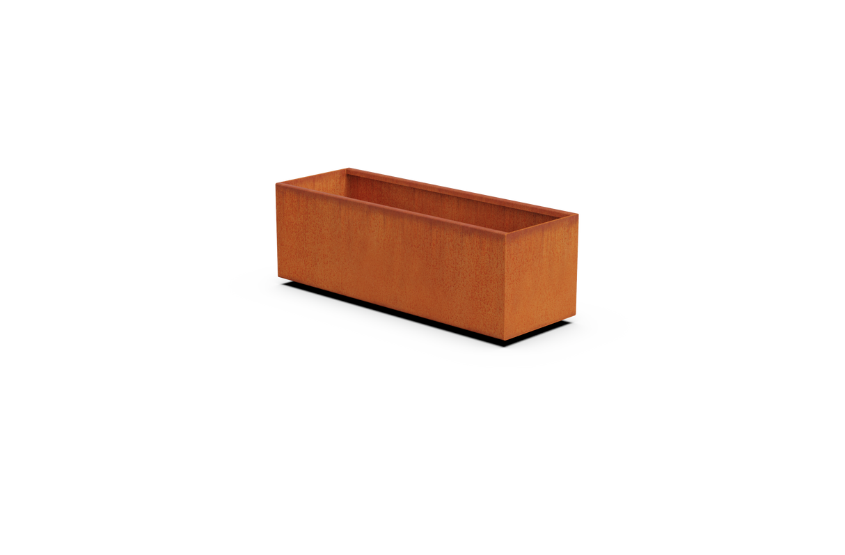 30% OFF Corten Steel Rectangular Planter – 46" x 16" x 16"