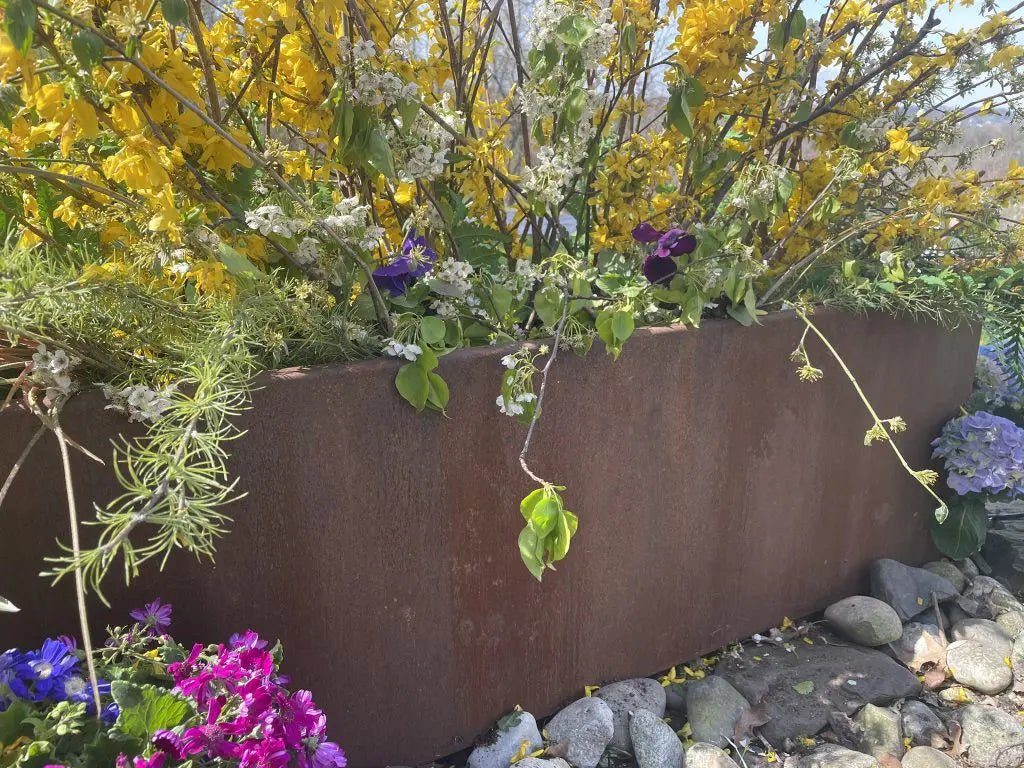 The Benefits of Using A Long Metal Planter in Your Garden Design - Plantercraft