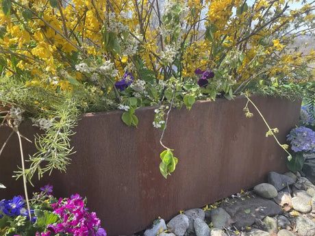 The Benefits of Using A Long Metal Planter in Your Garden Design - Plantercraft