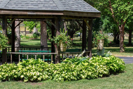 The Best Way to Anchor a Gazebo with Planters - Plantercraft