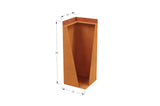 Corten Steel Tall Corner Edging - 30" to 36" H