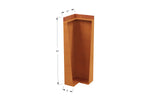 Corten Steel Tall Corner Edging - 30" to 36" H