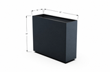 30% OFF Aluminum Rectangular Planter – 35" x 10" x 33"