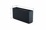 30% OFF Aluminum Rectangular Planter – 48" x 12" x 19.5"