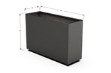 High Aluminum Rectangular Planter - Plantercraft