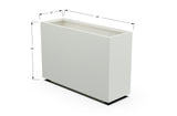 30% OFF Aluminum Rectangular Planter – 84" x 18" x 24"