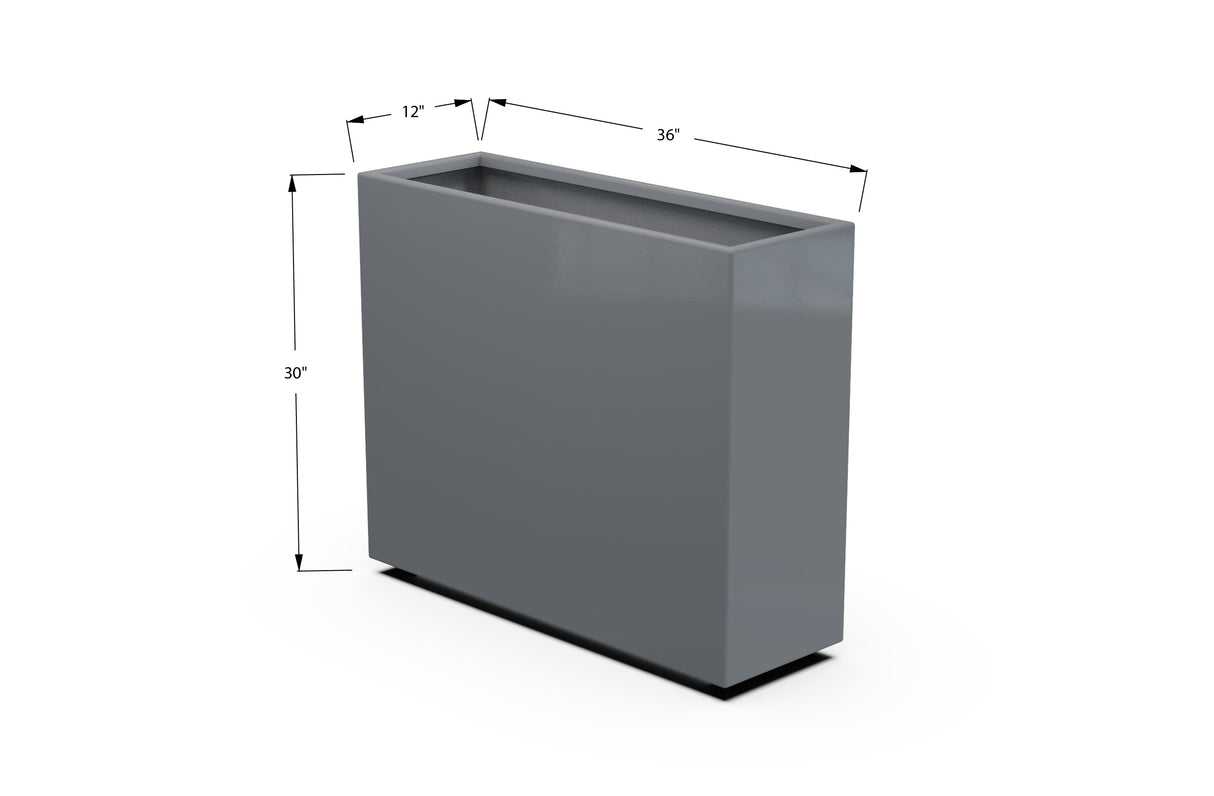 30% OFF Aluminum Rectangular Planter – 59.5" x 24" x 30"