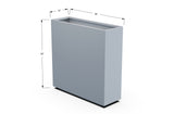 Aluminum Rectangular Planter – 36" H