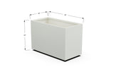 30% OFF Aluminum Rectangular Planter – 84" x 18" x 24"