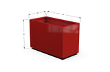 30% OFF Aluminum Rectangular Planter – 84" x 18" x 24"