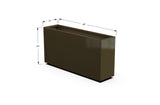 30% OFF Aluminum Rectangular Planter – 84" x 18" x 24"