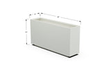 30% OFF Aluminum Rectangular Planter – 84" x 18" x 24"