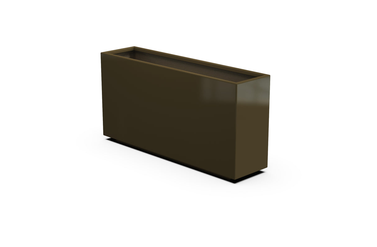 30% OFF Aluminum Rectangular Planter – 48" x 12" x 19.5"