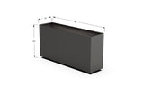 30% OFF Aluminum Rectangular Planter – 84" x 18" x 24"