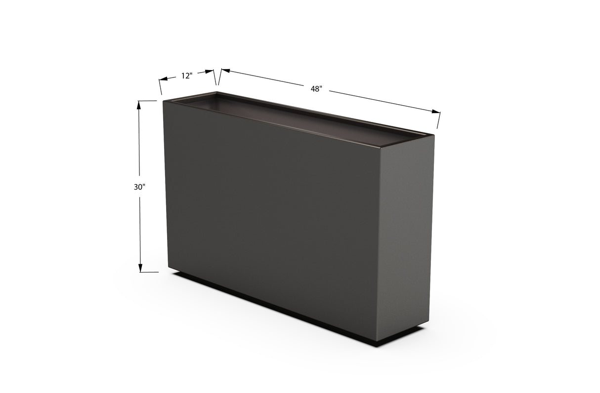 30% OFF Aluminum Rectangular Planter – 59.5" x 24" x 30"