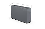 30% OFF Aluminum Rectangular Planter – 59.5" x 24" x 30"