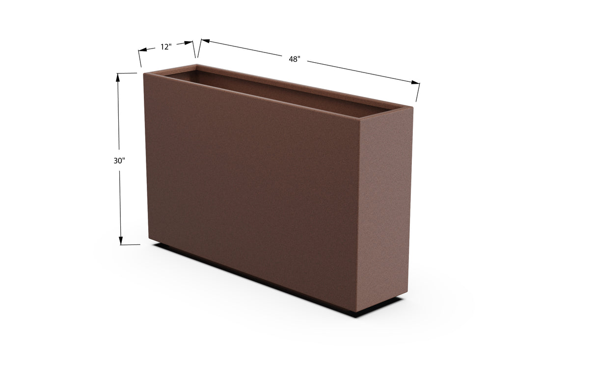30% OFF Aluminum Rectangular Planter – 59.5" x 24" x 30"