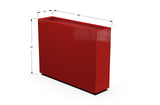 Aluminum Rectangular Planter – 36" H