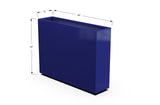 Aluminum Rectangular Planter – 36" H