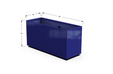 30% OFF Aluminum Rectangular Planter – 84" x 18" x 24"