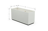 30% OFF Aluminum Rectangular Planter – 84" x 18" x 24"