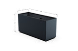 30% OFF Aluminum Rectangular Planter – 84" x 18" x 24"