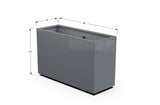 30% OFF Aluminum Rectangular Planter – 59.5" x 24" x 30"