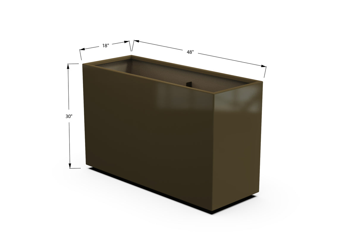 30% OFF Aluminum Rectangular Planter – 59.5" x 24" x 30"