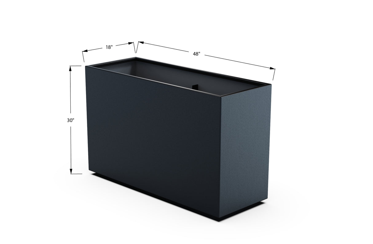 30% OFF Aluminum Rectangular Planter – 59.5" x 24" x 30"