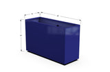 Aluminum Rectangular Planter – 30" Height - Plantercraft