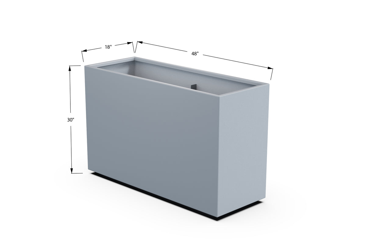 30% OFF Aluminum Rectangular Planter – 59.5" x 24" x 30"