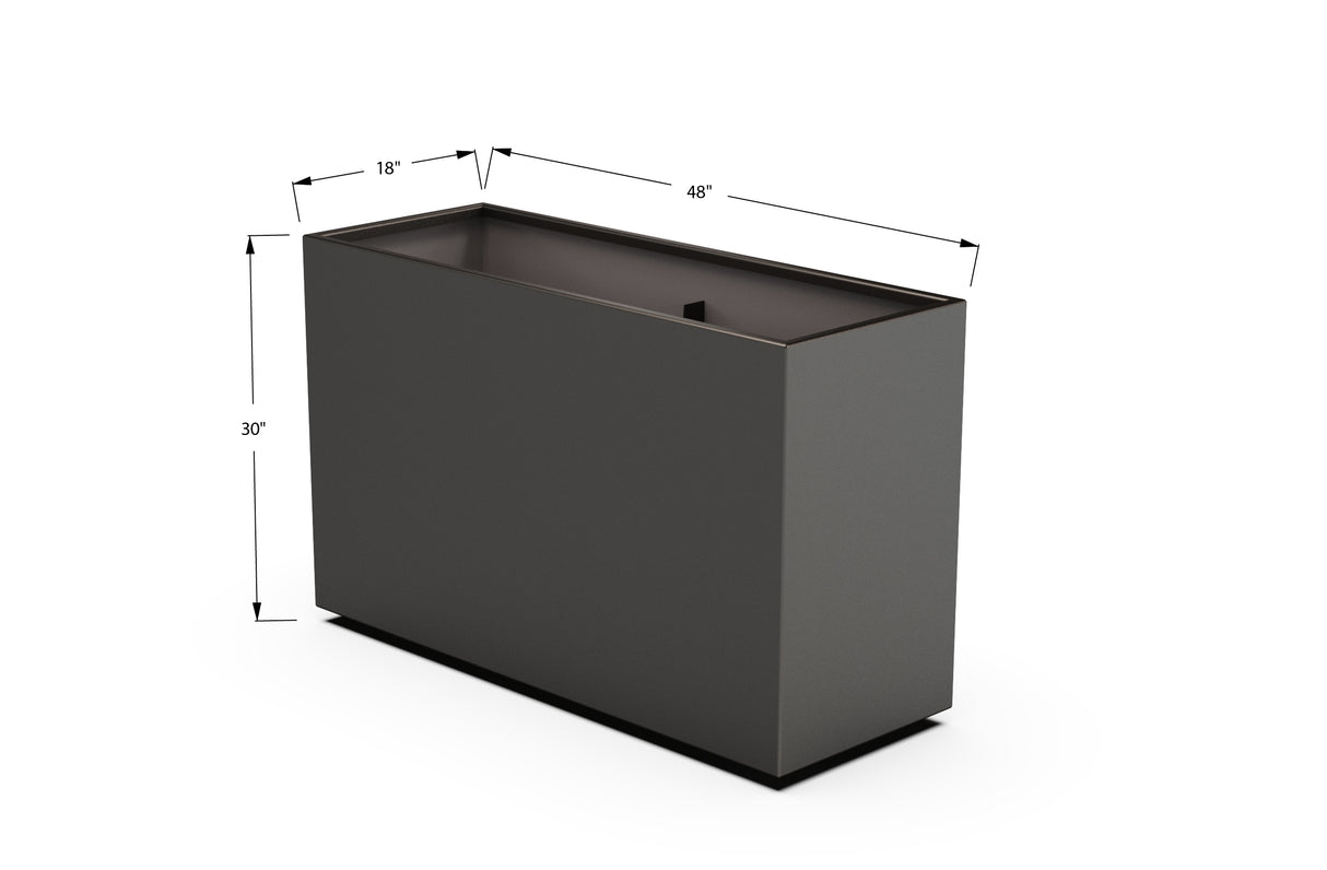 30% OFF Aluminum Rectangular Planter – 59.5" x 24" x 30"