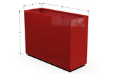 Aluminum Rectangular Planter – 36" H