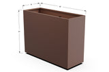 Aluminum Rectangular Planter – 36" H