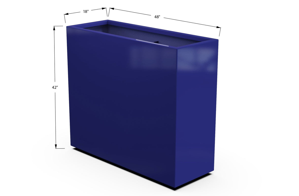 Aluminum Rectangular Planter - Plantercraft