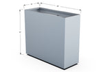 Aluminum Rectangular Planter - Plantercraft