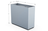30% OFF Aluminum Rectangular Planter – 60" x 18" x 42"