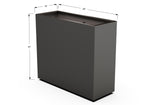 30% OFF Aluminum Rectangular Planter – 60" x 18" x 42"