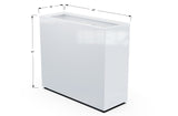 30% OFF Aluminum Rectangular Planter – 60" x 18" x 42"
