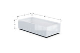 Aluminum Rectangular Outdoor or Indoor Planters - Plantercraft