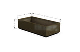 Aluminum Rectangular Outdoor or Indoor Planters - Plantercraft