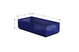 Aluminum Rectangular Planter – 12" to 20" H