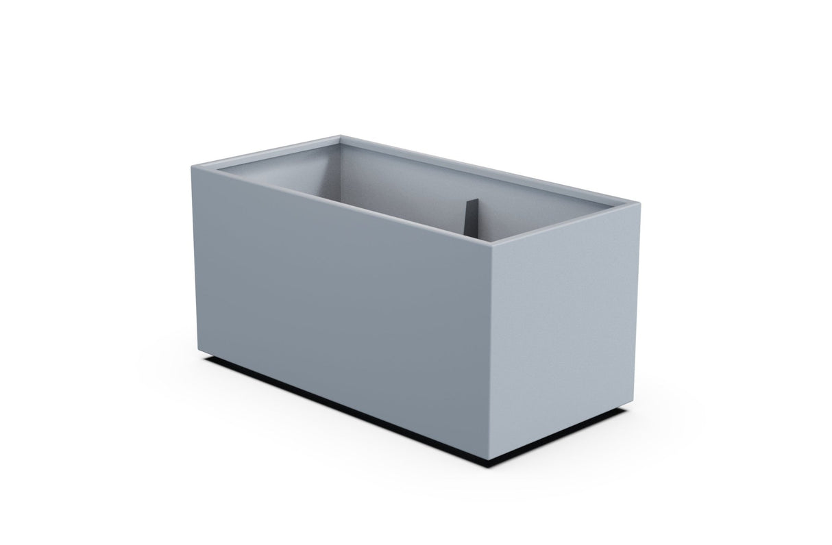 Aluminum Rectangular Outdoor or Indoor Planters - Plantercraft