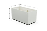 30% OFF Aluminum Rectangular Planter – 84" x 18" x 24"