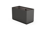 Aluminum Rectangular Planter – 30" Height - Plantercraft