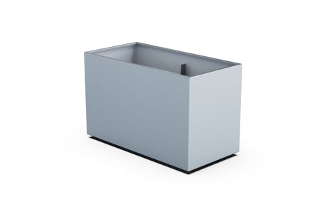 Aluminum Rectangular Planter – 30" Height - Plantercraft
