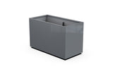 Aluminum Rectangular Planter – 30" Height - Plantercraft